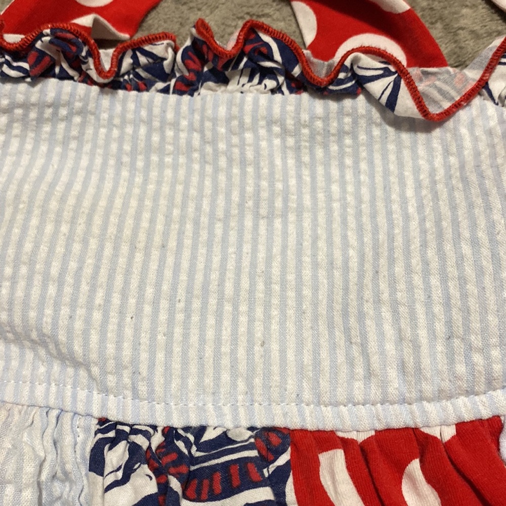 🔥4/20! Millie jay 4th of July dress. Size 2T - Picture 6 of 8